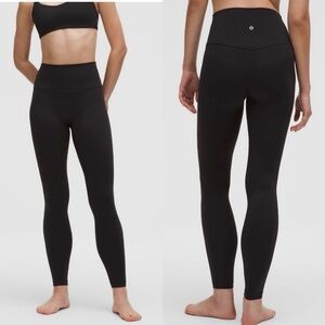Lululemon Align High-Rise Pant 28" Womens Sz 6 Black Full Length Leggings